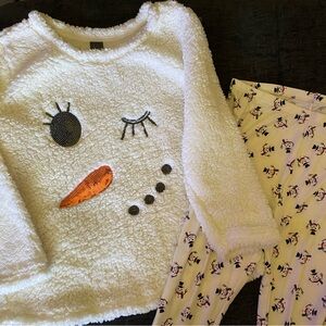 Women’s L Snowman PJs